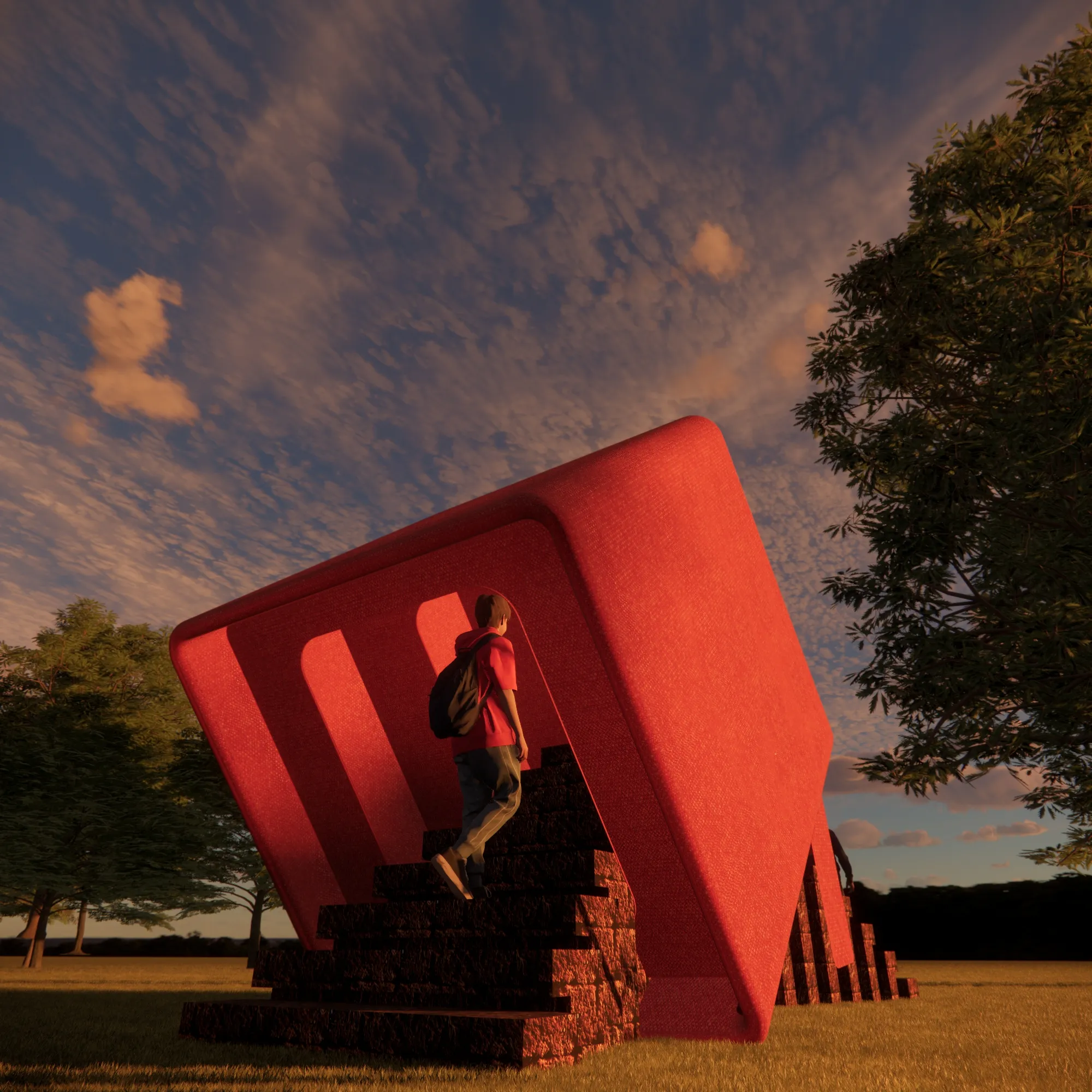 The Red Cube