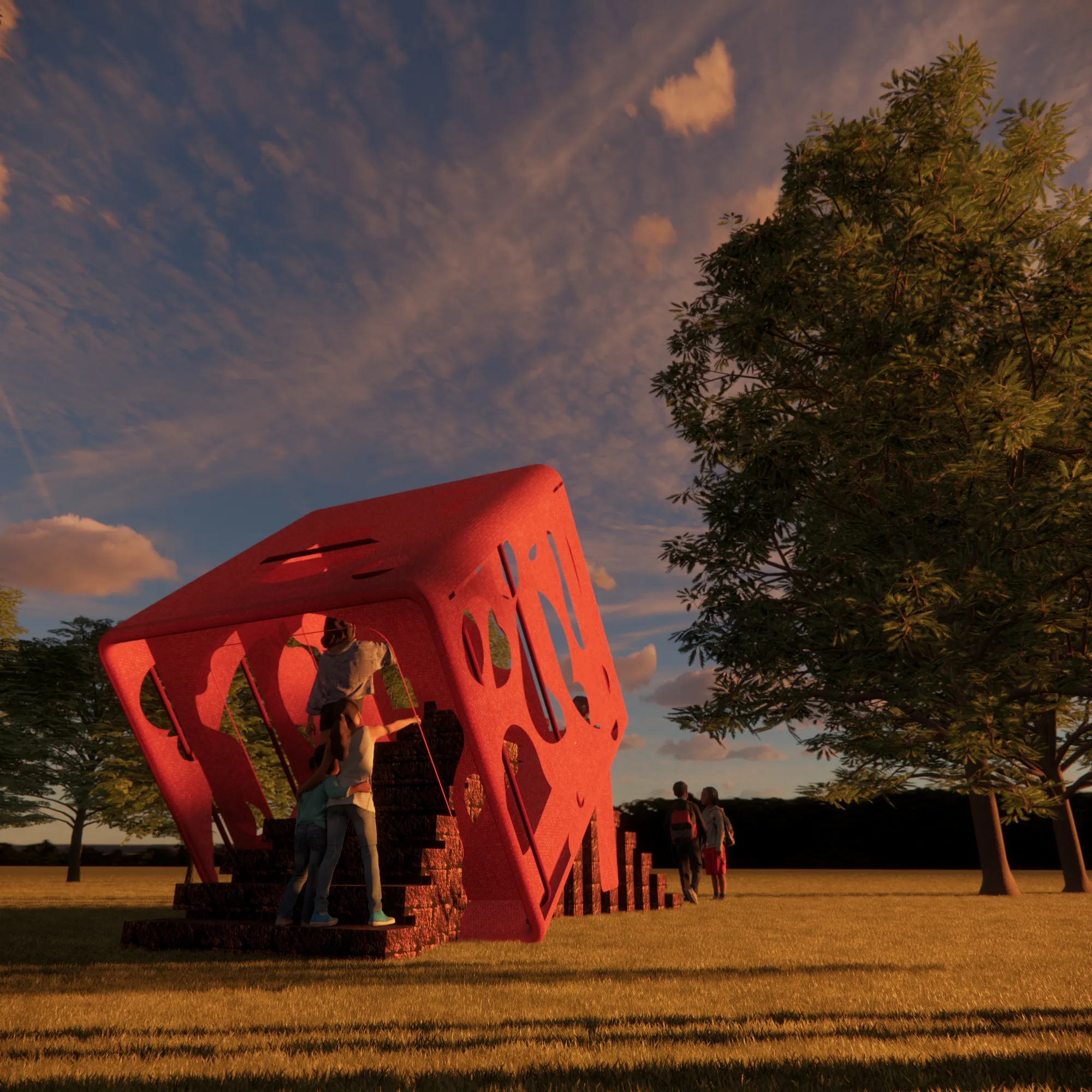 The Red Cube — 2